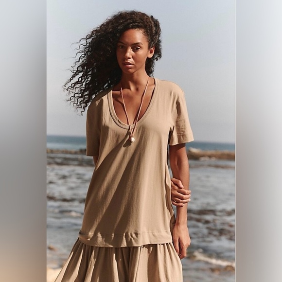 NWOT free people Herron Drop-Waist Maxi - Picture 3 of 15